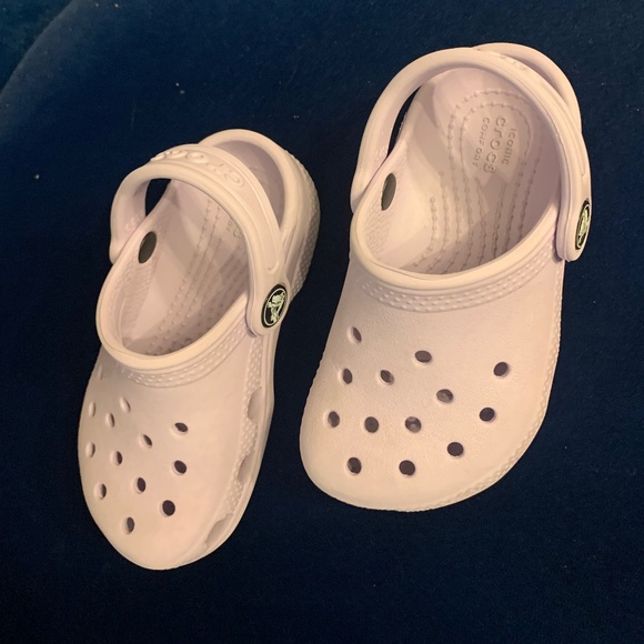 CROCS Kids Sandals in Light Purple - Picture 2 of 2